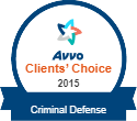 Avvo Clients' Choice 2015 Criminal Defense